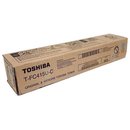 TOSHIBA Toshiba Cyan Toner Cartridge, 33,600 Yield TFC415UC